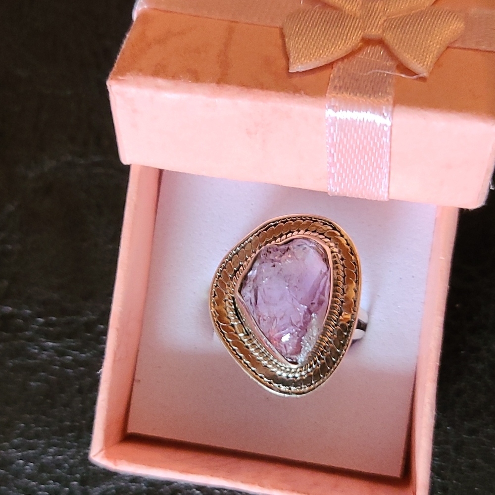 Amathyst Sterling Silver Ring